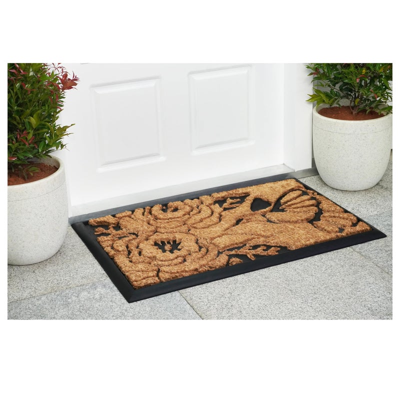 Calloway Mills حصيرة مدخل همنغبيرد هافن من كالوواي ميلز 102822436، 24" × 36"، طبيعي/أسود - Image 2